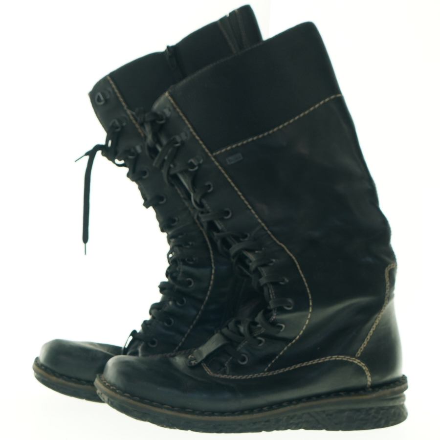 Sorte snørestøvler fra Rieker (str. 41)