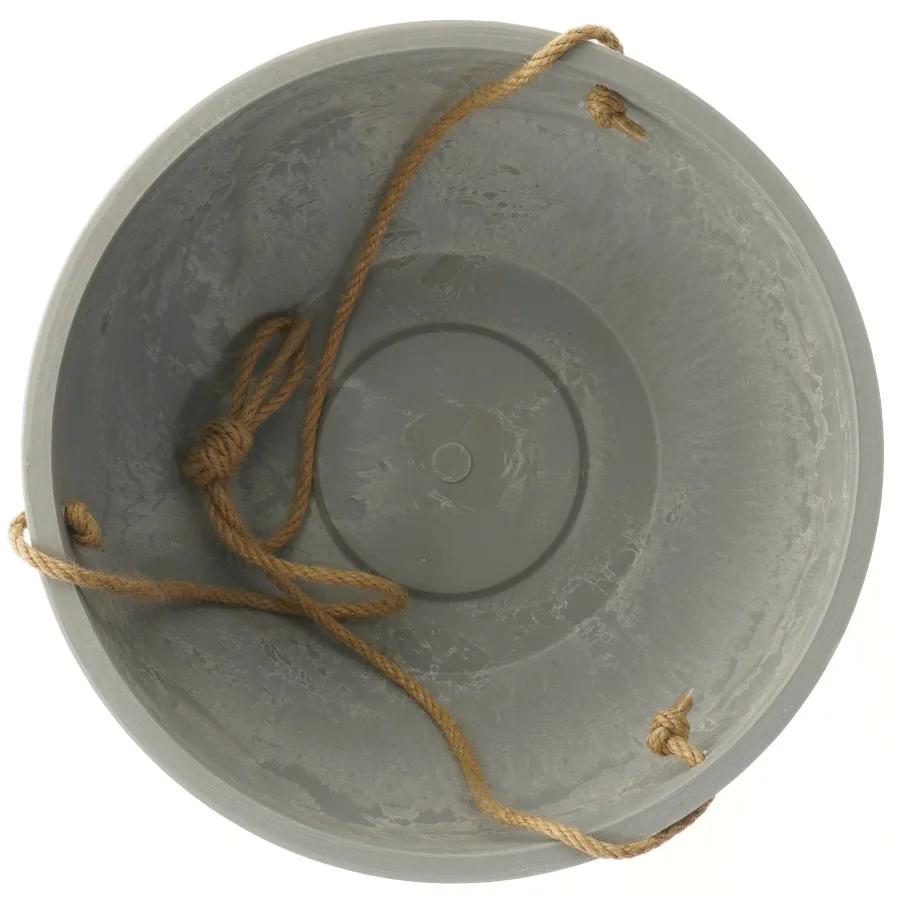 Hængende urtepotte i plastik fra Greenship (str. Ø 31 cm højde 16 cm)