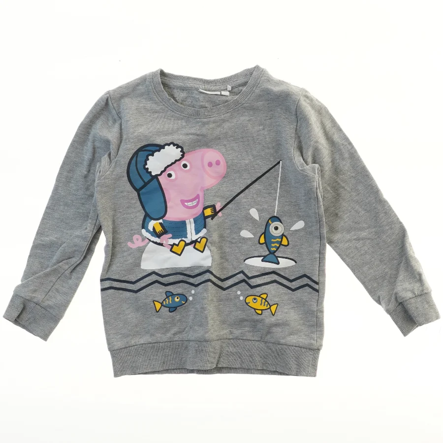Langærmet sweatshirt med tegneseriefigur fra Name It (str. 104)