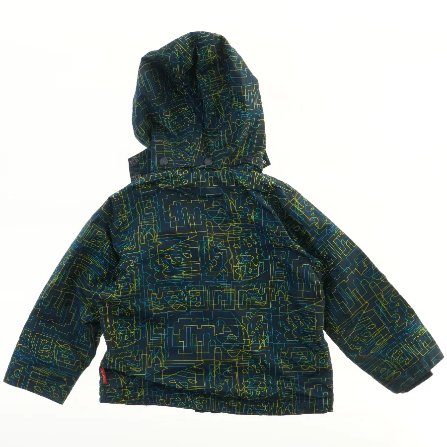Børnevindbreaker jakke med abstrakt mønster fra Name It (str. 104)