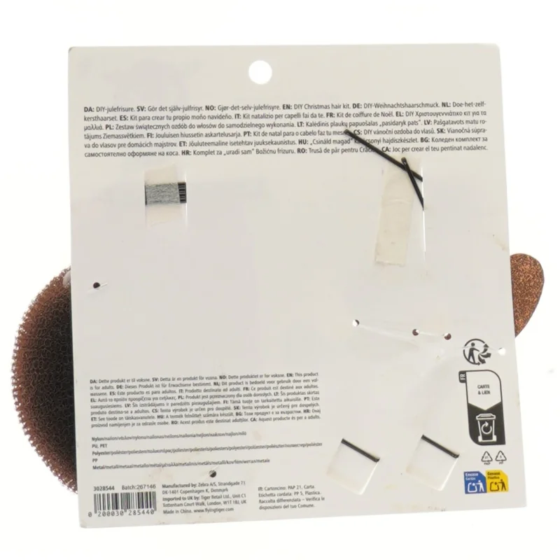 DIY julefrisure sæt fra Tiger (str. 16x17 cm)