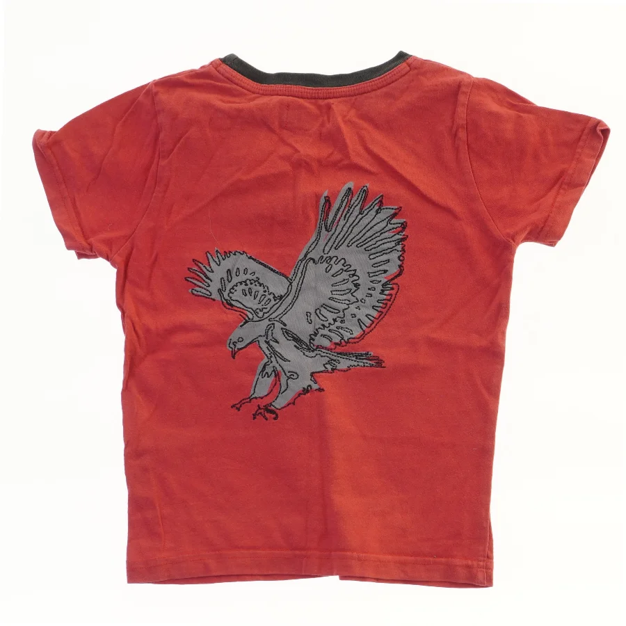 Børne T-shirt med ørnebillede fra Cottonfield (str. 98)