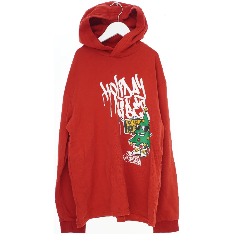 Rød hættetrøje fra H&M (str. 170)