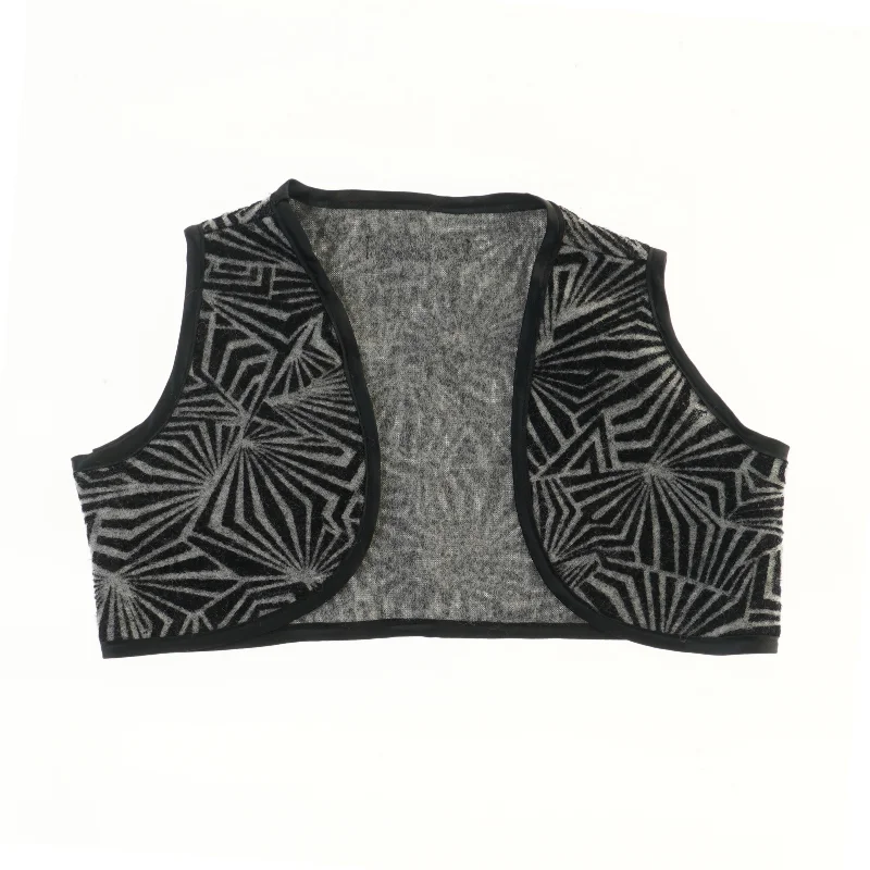 Mønstret vest fra Mania Copenhagen (str.  bryst:38 længde: 25 cm)