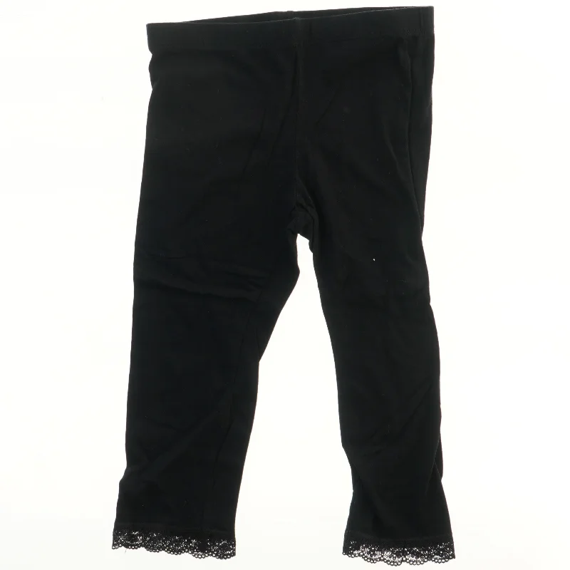 Leggings med blondekant (str. 140)