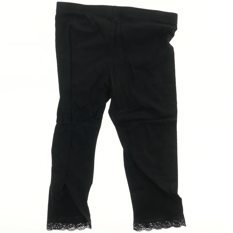 Leggings med blondekant (str. 140)