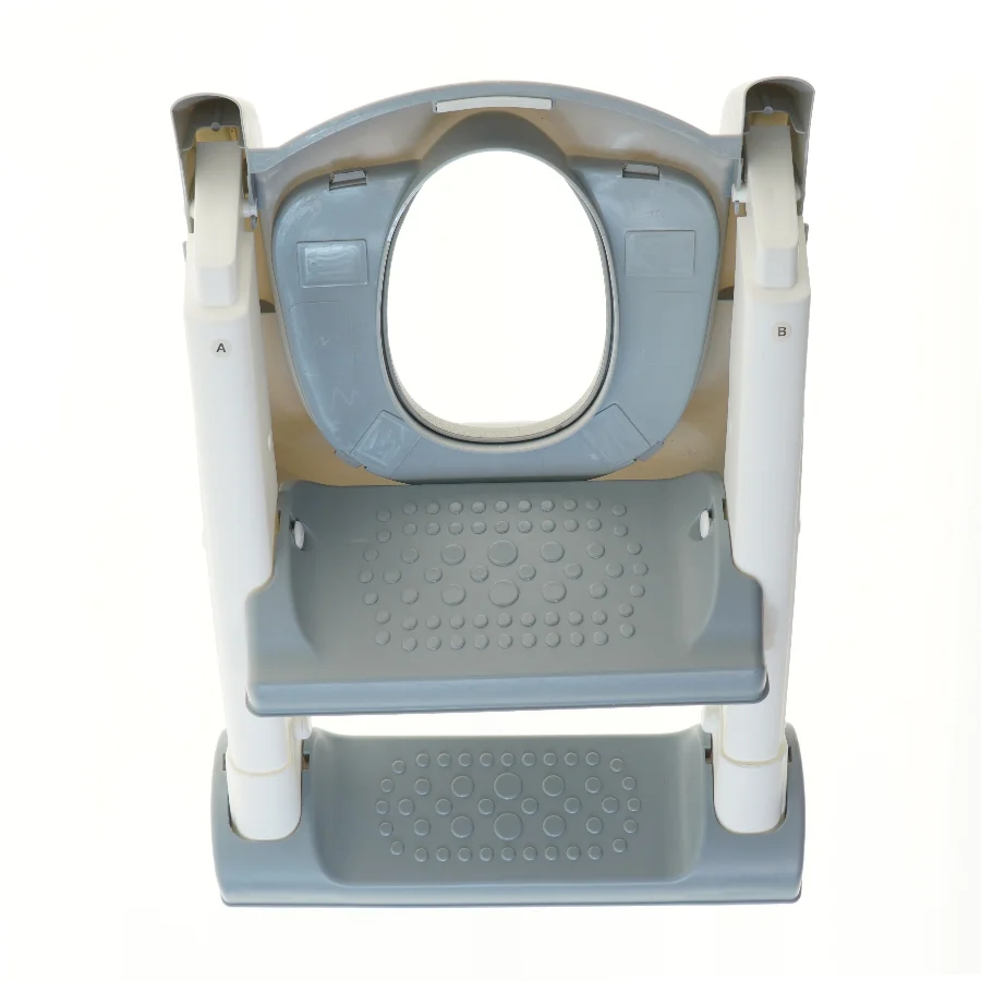 Børnetoilet med trappestige (str. 55x41 cm)