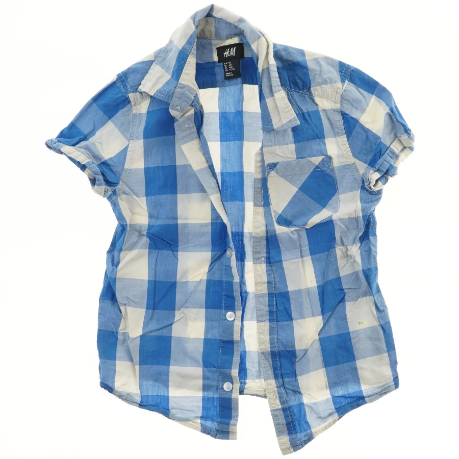 Skjorte med korte ærmer fra H&M (str. 110)