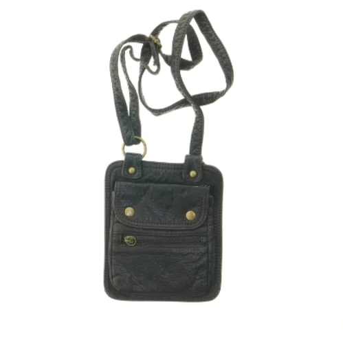 Sort skuldertaske (str. 18x15 cm)