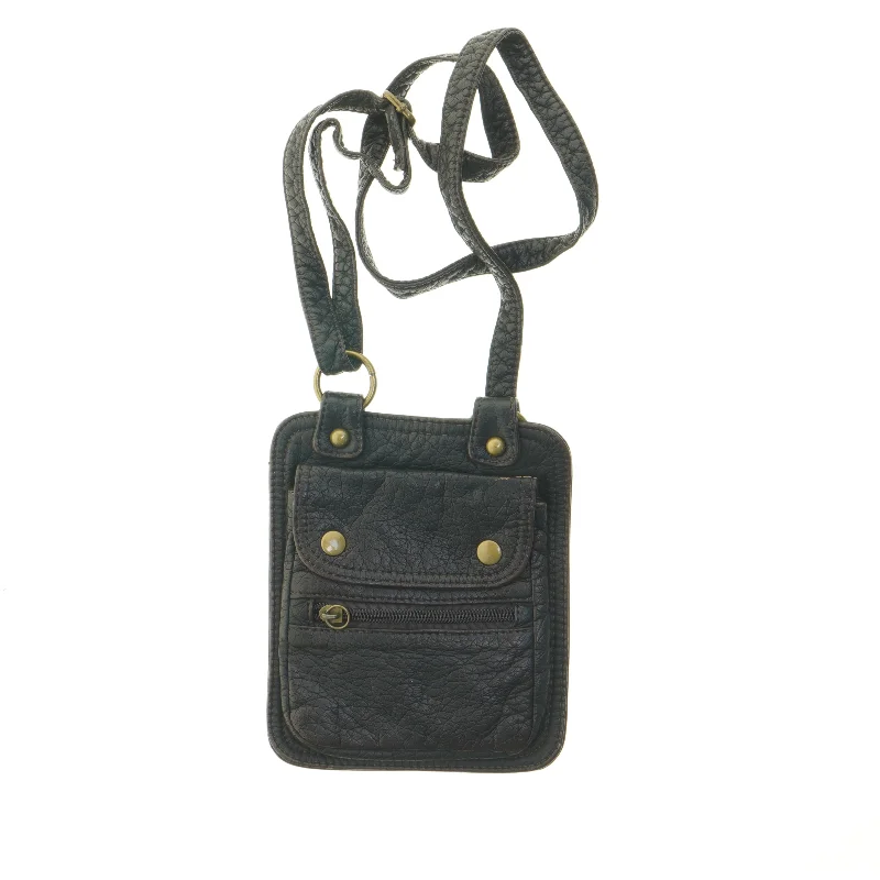 Sort skuldertaske (str. 18x15 cm)