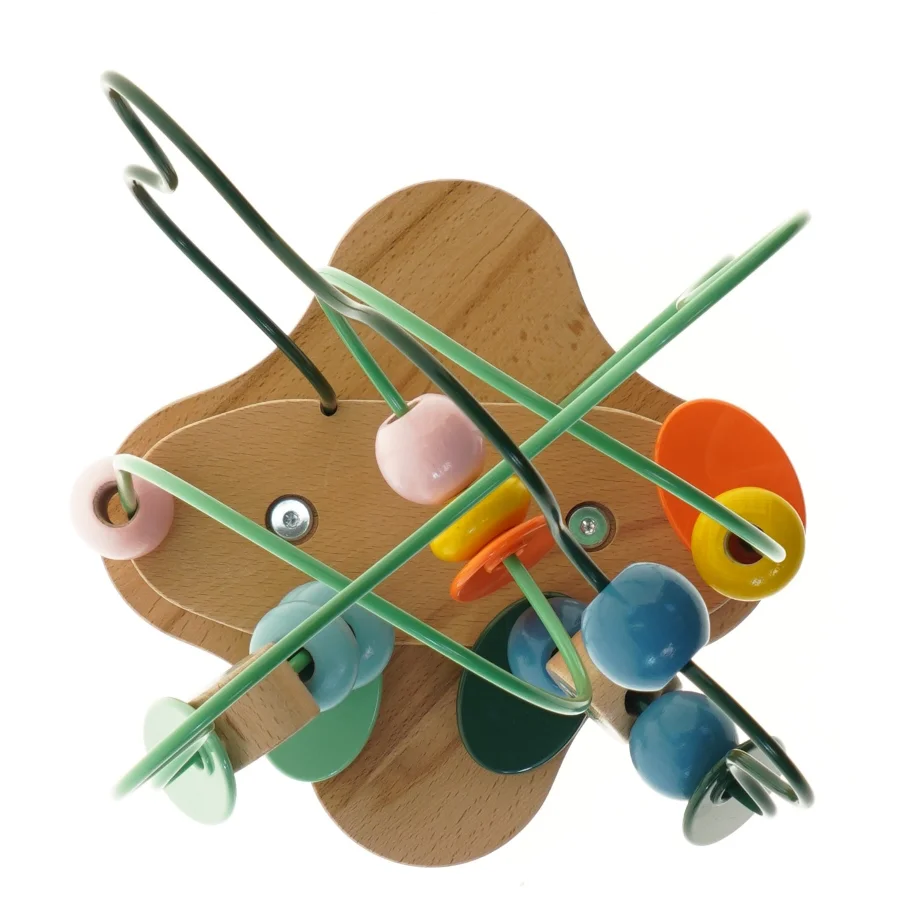 Perlelabyrint til børn (str. 34x19x19 cm)