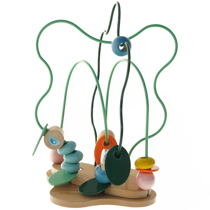 Perlelabyrint til børn (str. 34x19x19 cm)