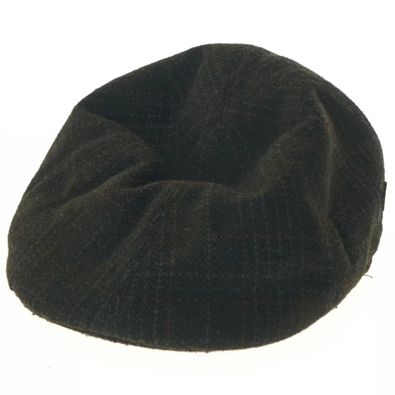 Grøn beret hat fra M.J.M (str. Ø 20 cm)