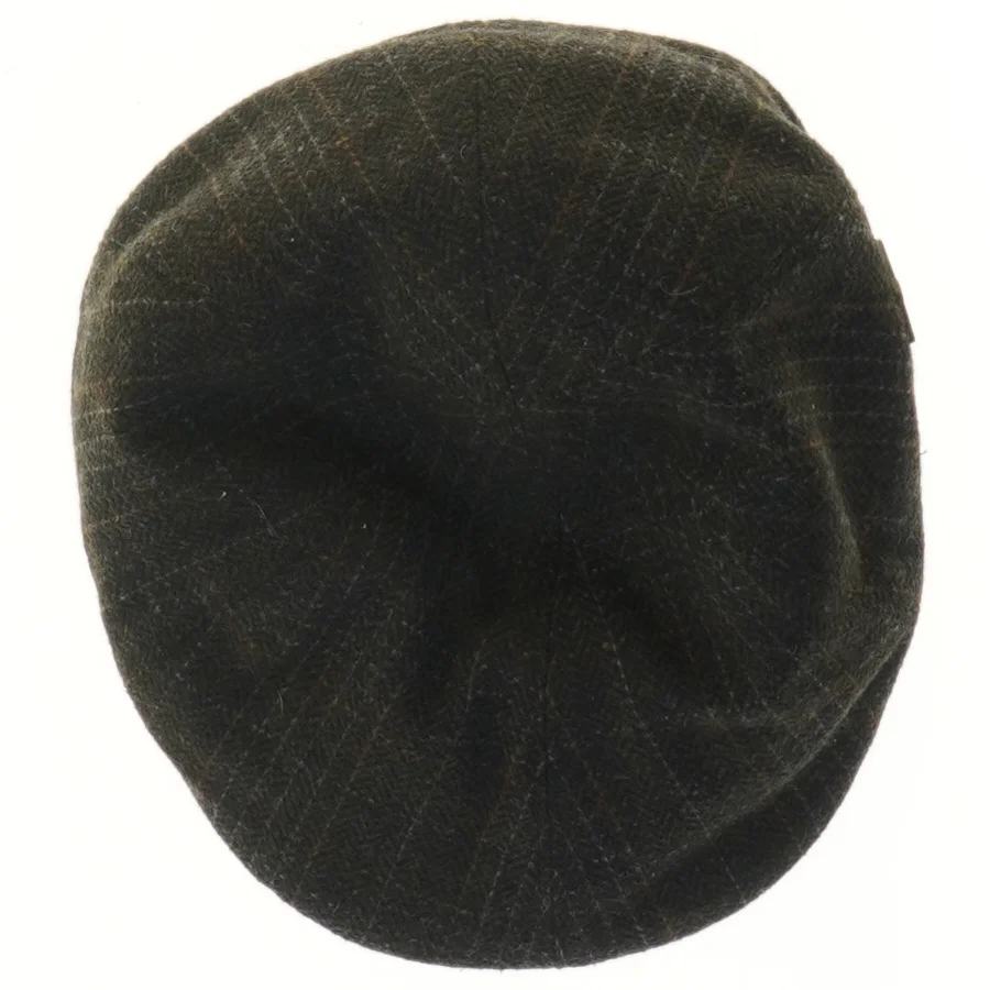 Grøn beret hat fra M.J.M (str. Ø 20 cm)