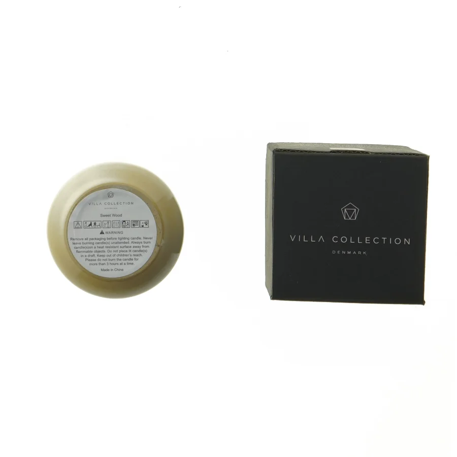 Nyt Duftlys i keramikholder fra Villa Collection (str. Ø. 7 cm længde. 7,5 cm)