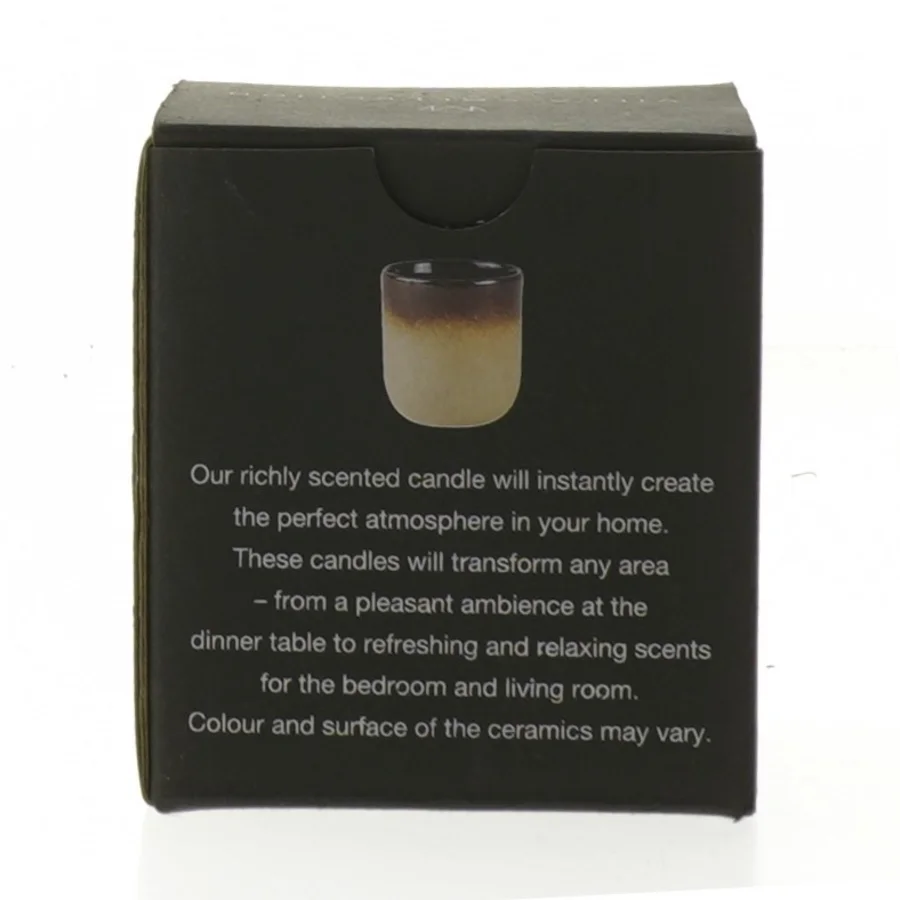 Nyt Duftlys i keramikholder fra Villa Collection (str. Ø. 7 cm længde. 7,5 cm)