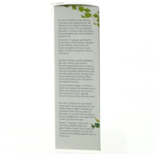 Face scrub nordic fra Raunsborg 100 ml (str. 15 x 4 cm)