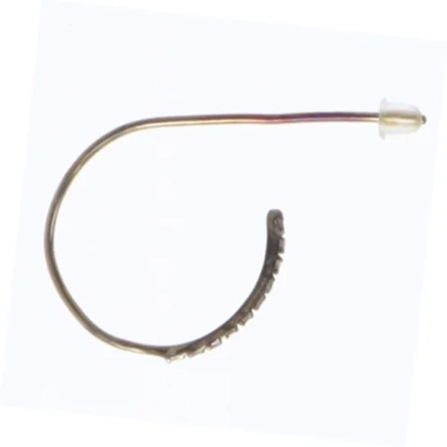 Ubrugt Lolas Love Guldørering med sten (str. Ø 2 cm)