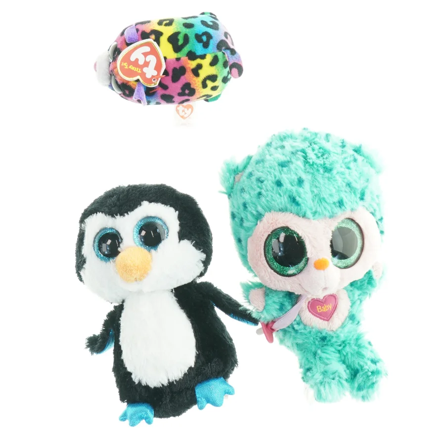 Helt nye tøjdyr fra Teeny Toy (str. 18 cm)