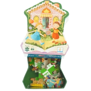 Hans og Grete puslespil fra Djeco (str. 62 x 20 cm)