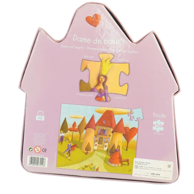 Puslespil fra Djeco (str. 26 x 27 cm)