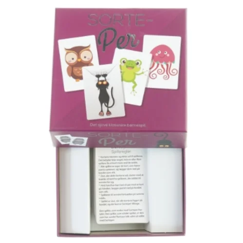 Sorteper fra 1 Play (str. 14 x 14,5 cm)