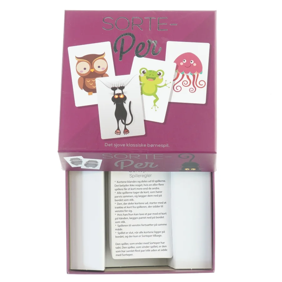 Sorteper fra 1 Play (str. 14 x 14,5 cm)