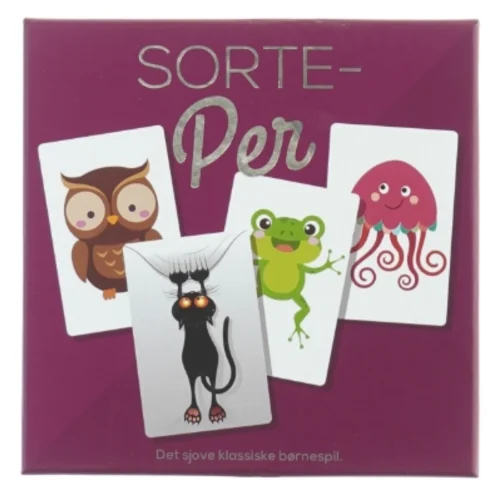 Sorteper fra 1 Play (str. 14 x 14,5 cm)