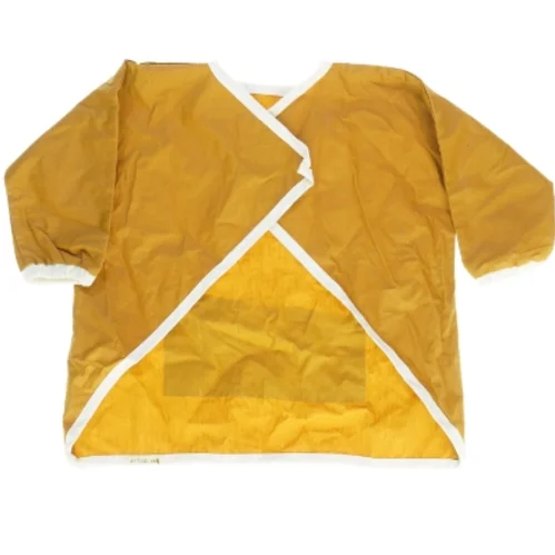 Gult forklæde til børn (str. skulder-skulder 40 cm)