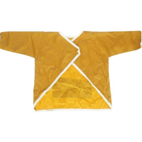 Gult forklæde til børn (str. skulder-skulder 40 cm)