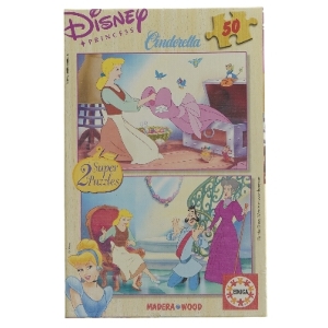 Disney Princess puslespil 50 brikker fra Educa (str. 50 brikker cm)