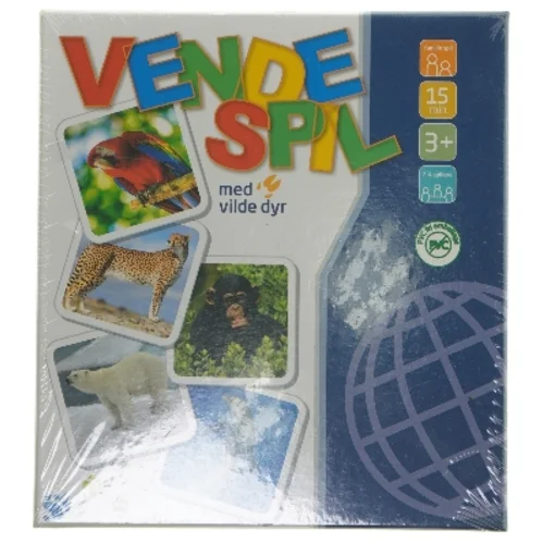 Vendespil med vilde dyr (str. 20x22 cm)
