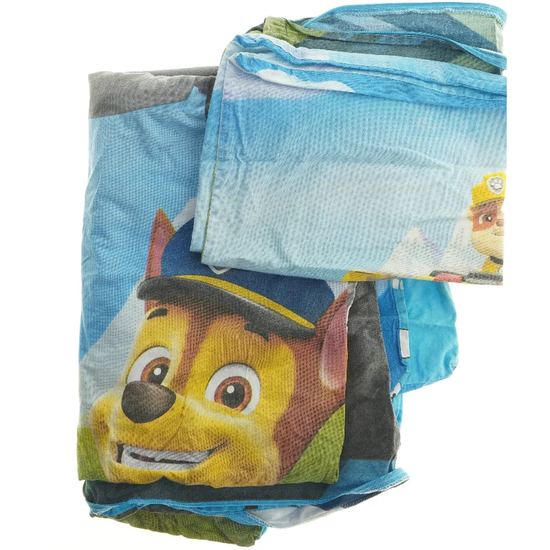 Børnesengetøj med motiv fra Paw Patrol (str. 66x58 & 130x172 cm)