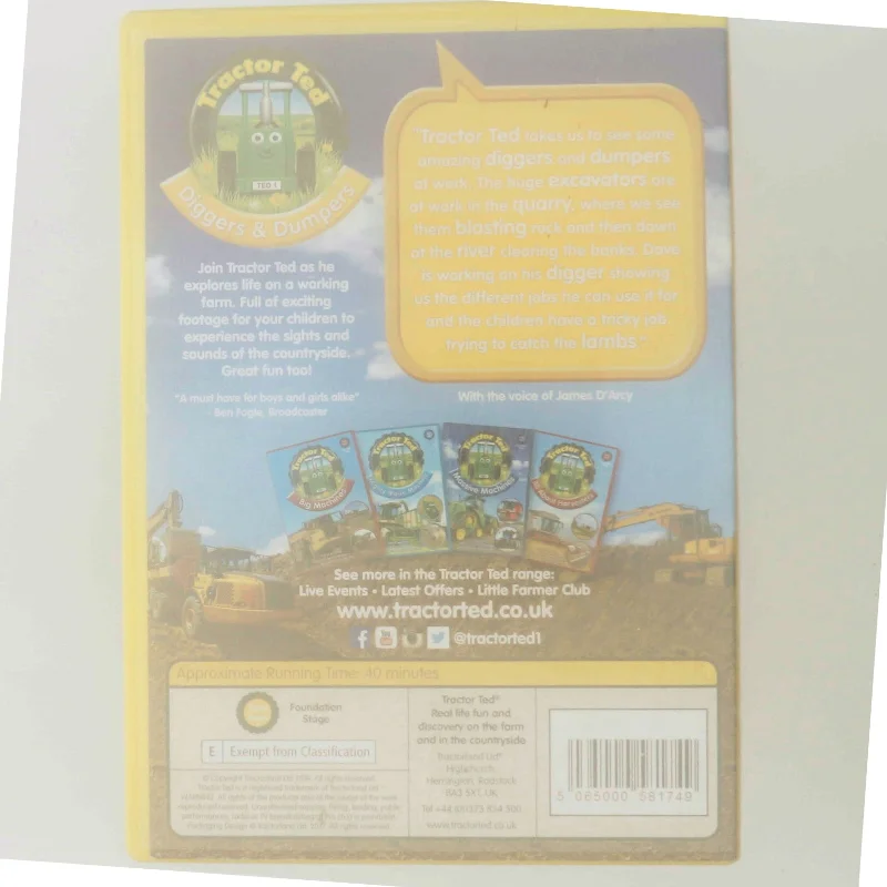 Traktor Ted Bagger & dumpers DVD (DVD)