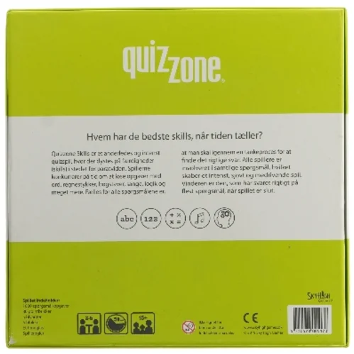 Quizzone Skills brætspil (str. 27x27 cm)