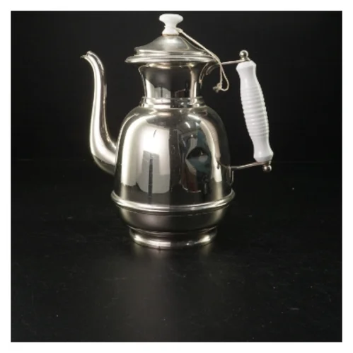 Sølvfarvet tekande fra Kanne (str. 28 cm)