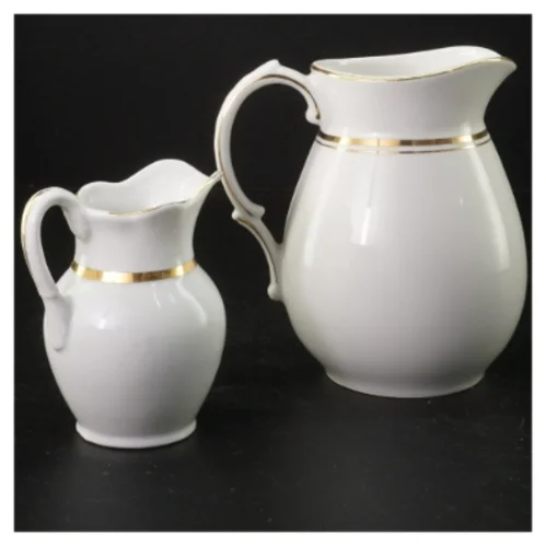 Porcelænskander fra Kahla (str. 15-10 cm)