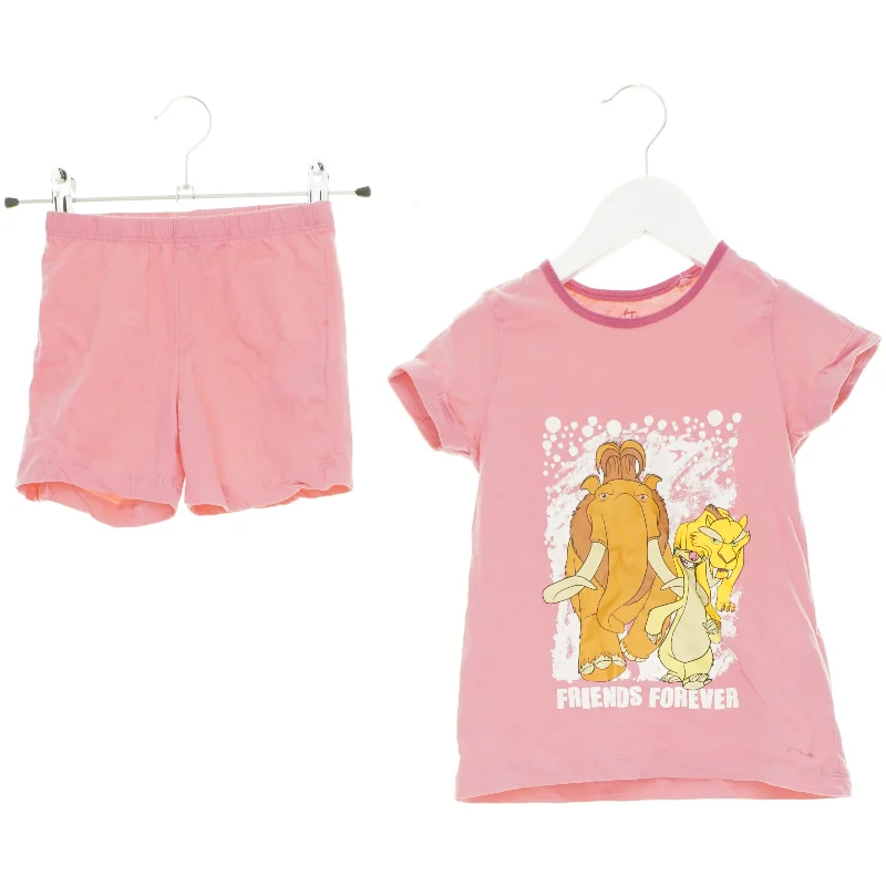 Sæt med t-shirt og shorts (str. 98 cm)