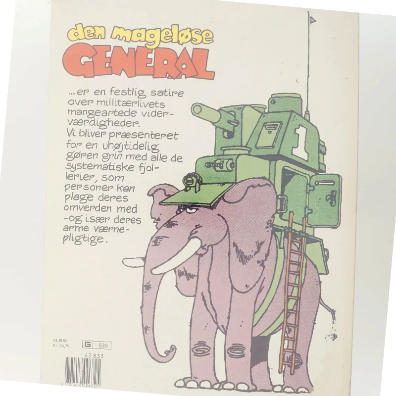 Den mageløse General af Peter de Smet (Bog)