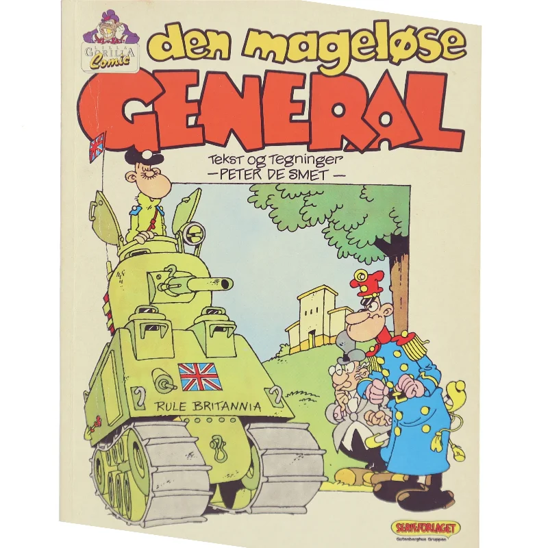 Den mageløse General af Peter de Smet (Bog)