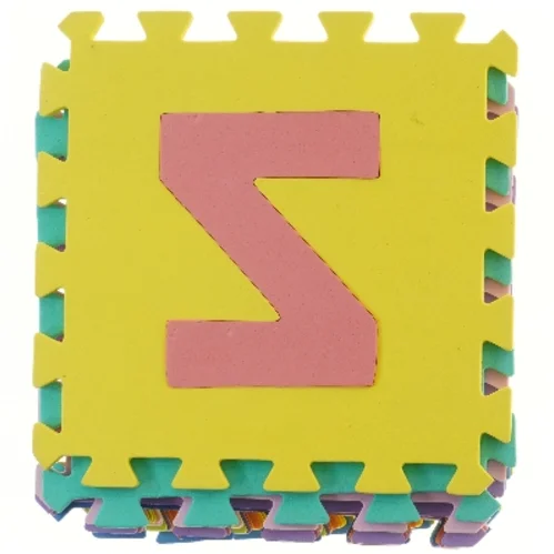 Skum puslespil med tal (str. 32x32 cm)