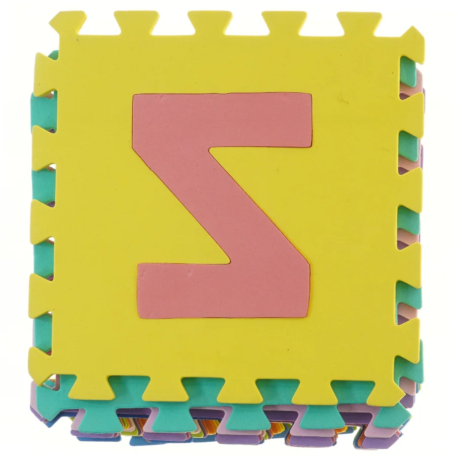 Skum puslespil med tal (str. 32x32 cm)