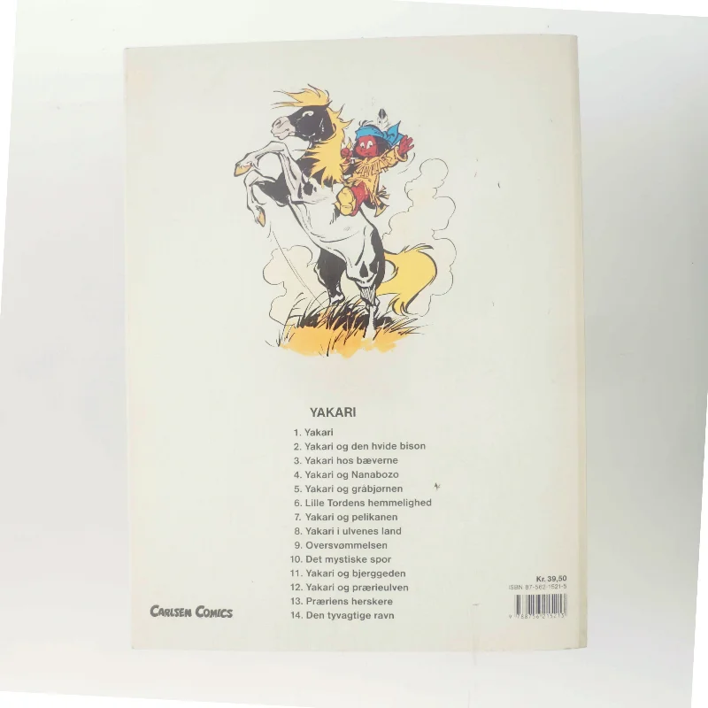 Yakari hos bæverne (Bog)