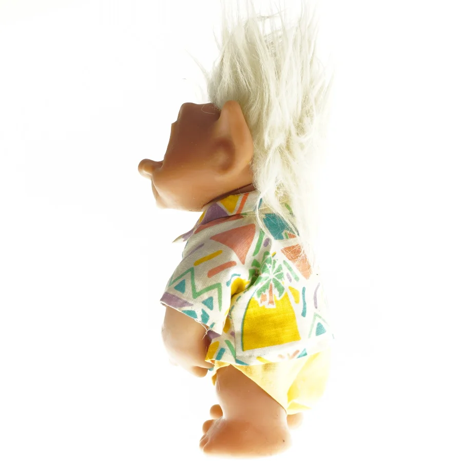 Troll-dukke med tøj fra Thomas Dam (str. 22 cm)