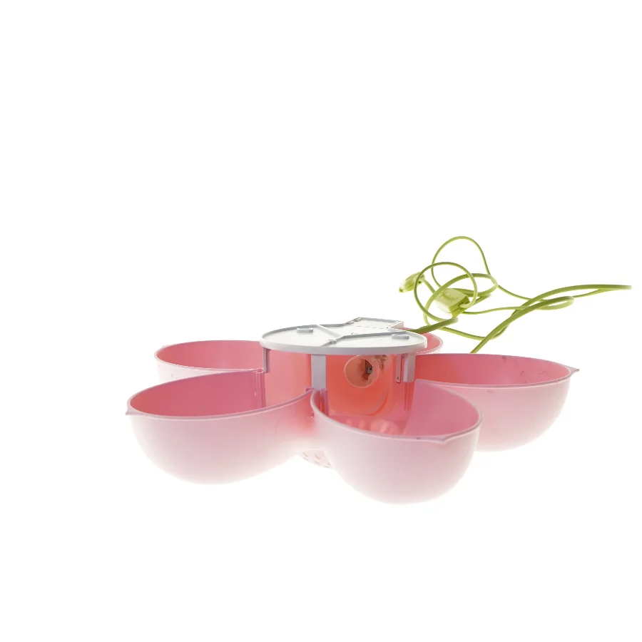 Blomstformet væglampe (str. Ø 37 cm)