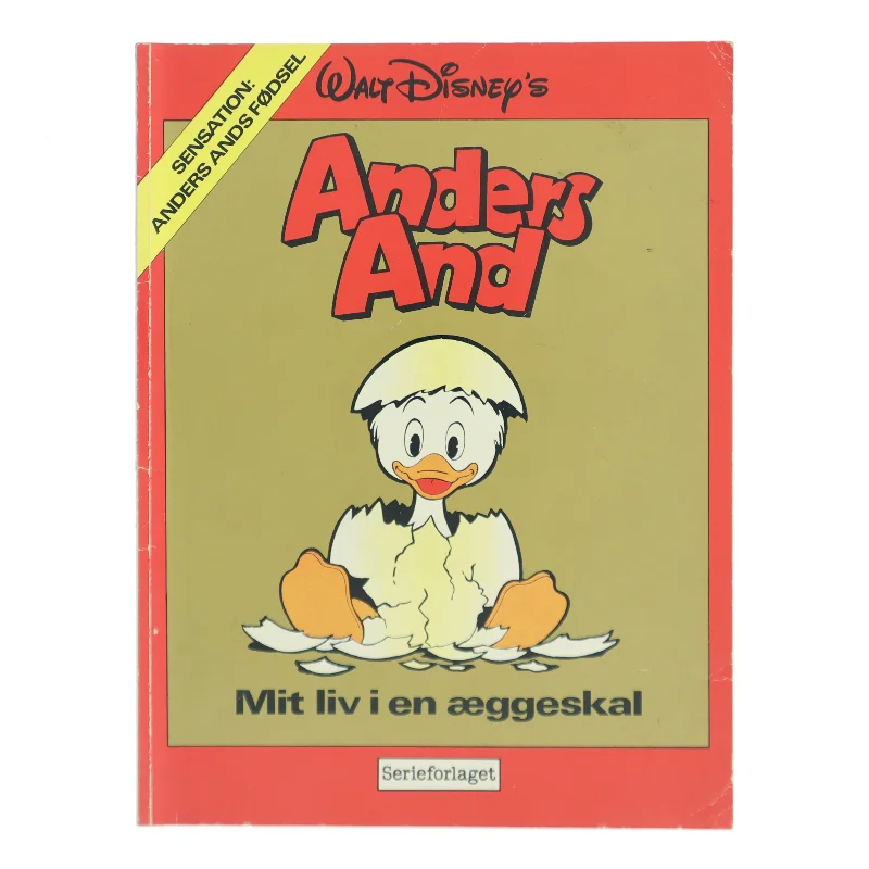 Walt Disney's Anders And: Mit liv i en æggeskal af Walt Disney (Bog)