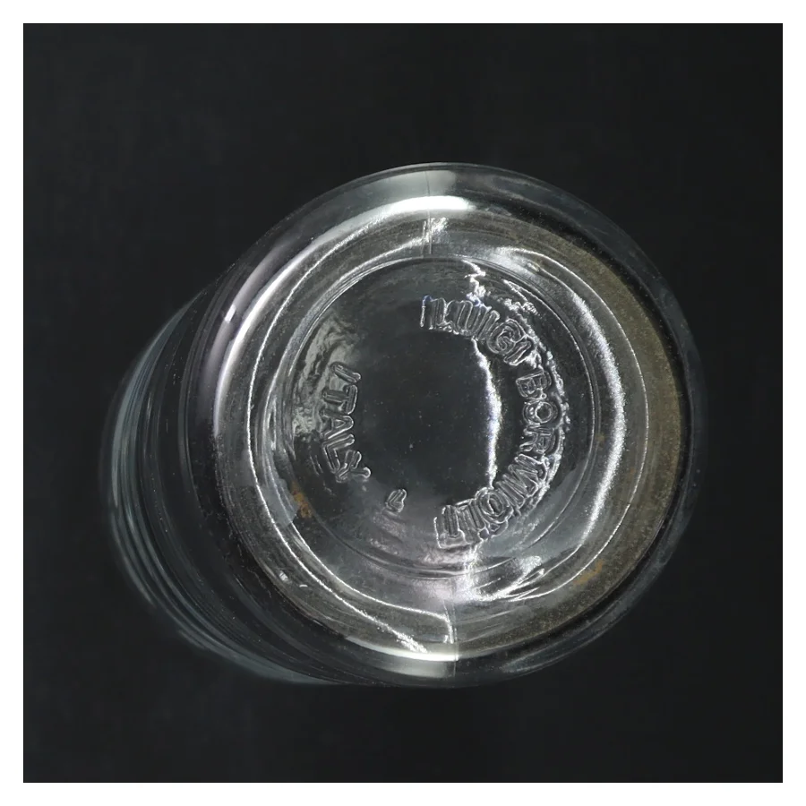 Glasvase fra Luigi Bormioli (str. H. 26 cm)