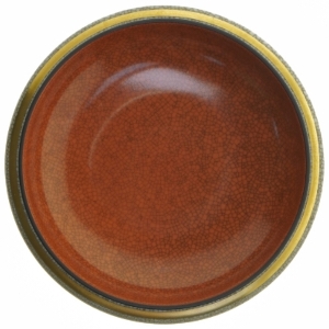 Keramisk fad fra Royal Copenhagen (str. Ø 17 cm)