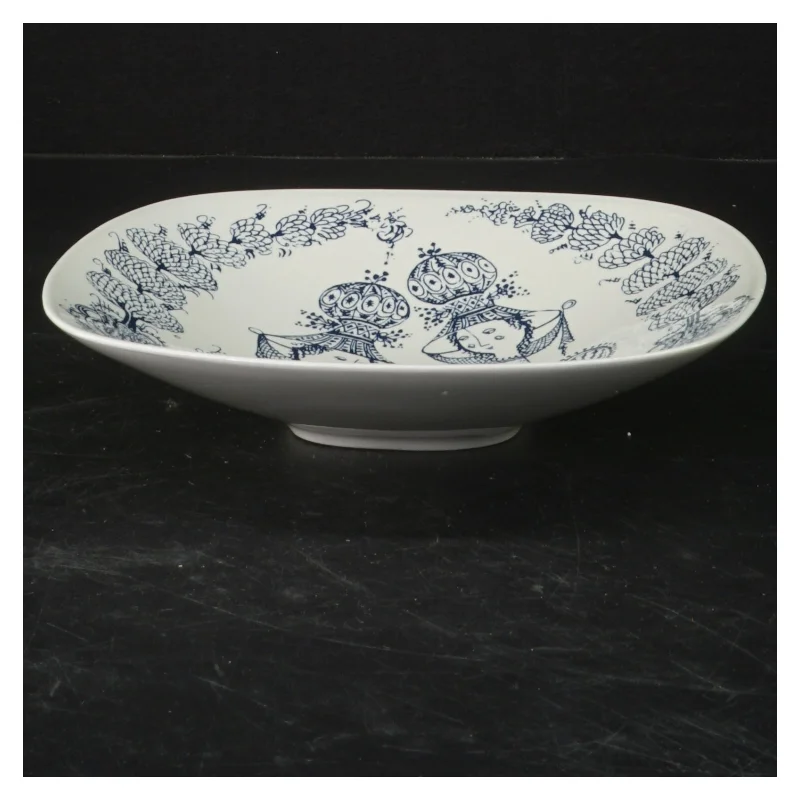 Nymolle porcelæn fad fra Nymolle (str. 18x18 cm)