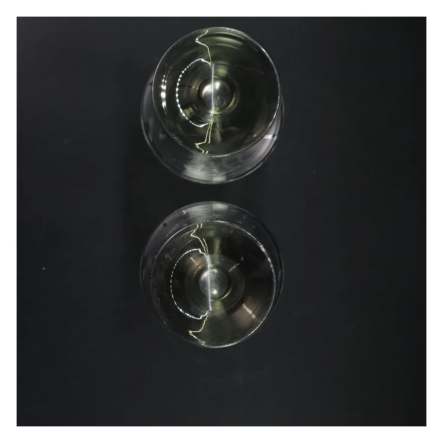 Glaskaraffelsæt med prop (str. 24 cm. 2 styk)